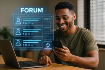 Engaging online discussion forum enhancing user interaction and community growth in digital spaces