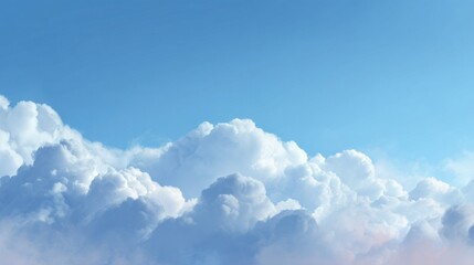 Soft cloud and sky background, minimalistic, suitable for hero section or slides.