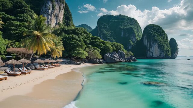 Explore the Idyllic Cove and Pristine Coast of Koh Samui: A Captivating Tropical Paradise Retreat in Stunning 4K