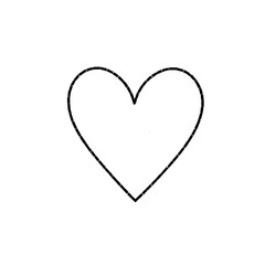 Simple Heart Outline