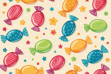 Candy Glowing Bold Sweet High-Quality Stock Image Ideal for Marketing