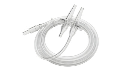 Nasal Oxygen Cannula Transparent Medical Device