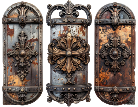 transparent png background. Ai generated - Set of perfectly preserved with detailed m - Powered by Adobe