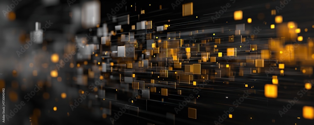 Wall mural digital background. data universe illustration. ideal for depicting network abilities, technological