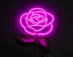 silhouette of a man with a rose
