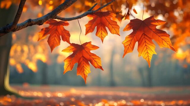 autumn leaves background