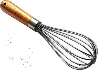 Whisk 3D PNG Transparent Background (Isolated on White Background)