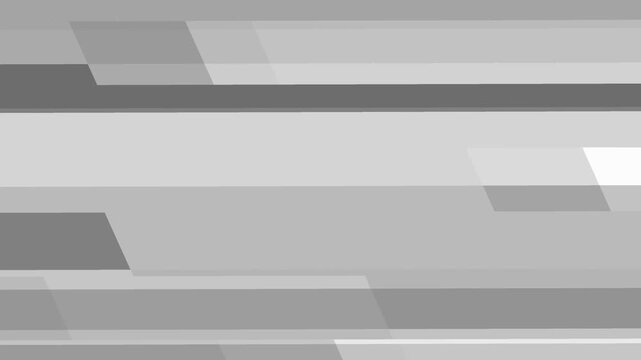 Horizontal Stripes of Overlapping Gray and White Rectangles abstract background