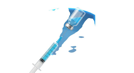 Abstract swirl of blue and white liquid frozen in motion dynamic fluid art splash