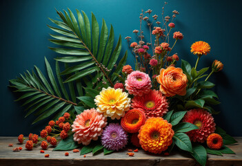 Vibrant Floral Arrangement