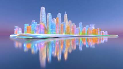 Digital Metropolis on a Mobile Platform