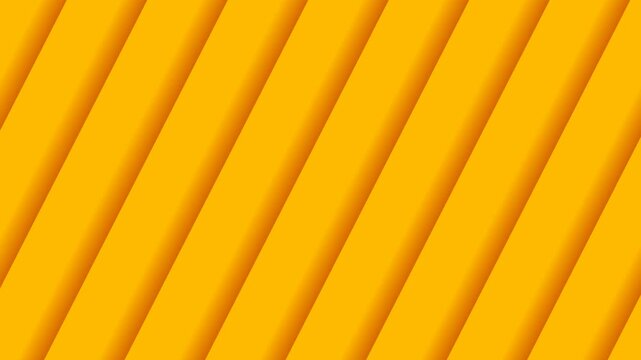 Bright Yellow Diagonal Stripes With Strong Shadow Effect lines pattern