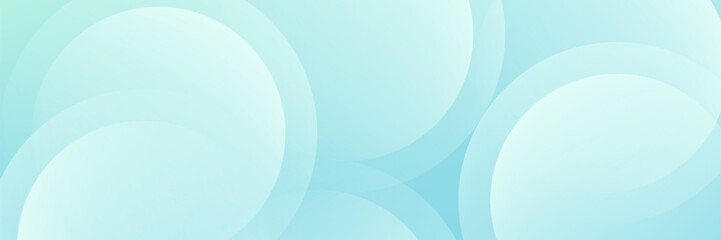 Minimalist banner background. Green and blue gradations.Circle geometric background. Simple design. Vector. EPS 10