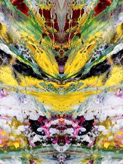 Abstract art background . Hand painting artwork on canvas .