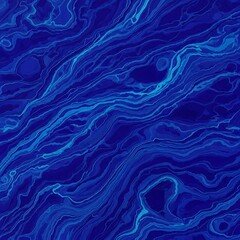 Abstract swirling deep blue and light blue textured background with organic flowing lines