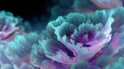 Abstract floral arrangement