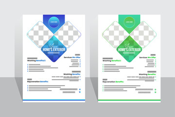 Modern Flyer design template, layout, and Ready to edit & print
