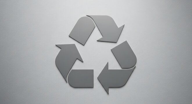 Recycling Symbol Graphic Design.