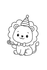 cute christmas cartoon with santa snowman tree and gifts