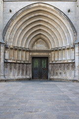 Fototapeta premium In the old town of Girona