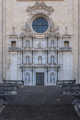 Obraz premium In the old town of Girona
