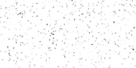 Sparse distribution of small grayscale mosaic fragments on a white background, offering a minimalist textured overlay for creative projects and graphic design
