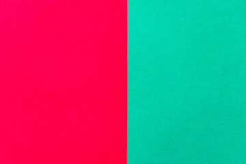 赤と緑の左右二領域に分割された背景素材