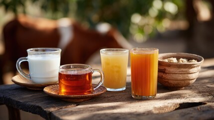 Hospitality and Cultural Rituals with Traditional Sudanese Beverages  

