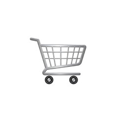 Modern E-Commerce Icon Featuring Shopping Cart
