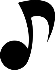 Musical Notes and Treble Clef Icon