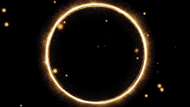 Golden ring cosmic background