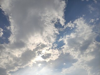 clouds in the sky