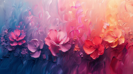 Fototapeta premium pink rose petals