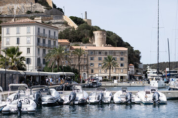 Port de Bonifacio en Corse Paysage