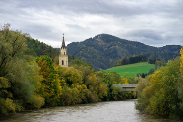 Panoramic View The Church Spire