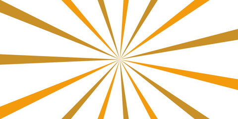 Dynamic Radial Burst Background with Black and Vibrant Orange and Yellow Stripes Radiating Outward abstract