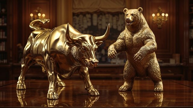 Rise and Fall: The Eternal Stock Market Battle