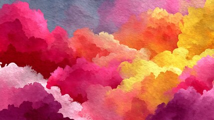 Majestic colorful mountain sunset view high resolution image