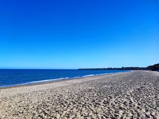 beach and sea - brittas beach - wicklow - ireland