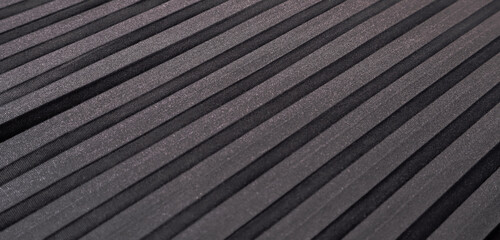 black fabric texture, Black background with diagonal stripes