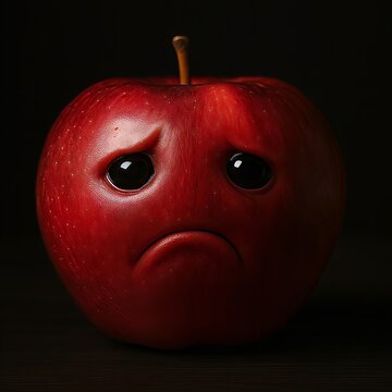 Apple AI Emoji Sad