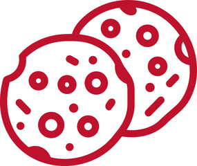 Cookies Chocolate Chip Icon