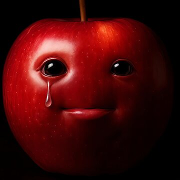 Apple AI Emoji Crying