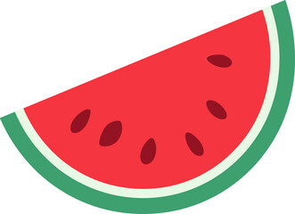 Watermelon Slice Icon