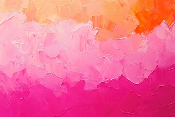 Obraz premium Abstract Pink and Orange Modern Ombre Texture Background