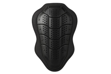Fototapeta premium Black motorcycle back protector providing spine safety