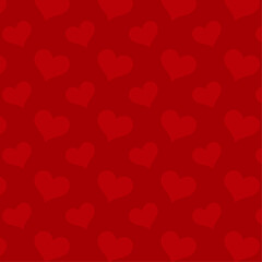 ハートの正方形の背景イラスト