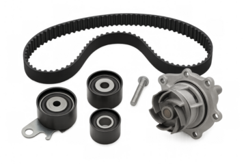Car timing belt kit with water pump and pulleys