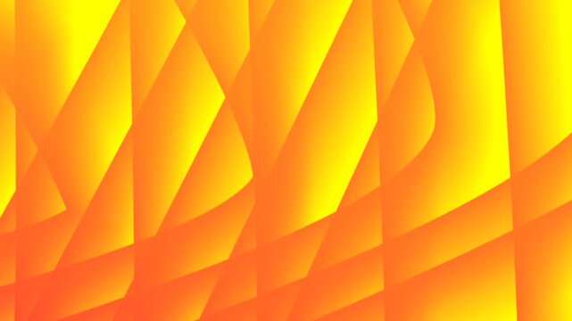 Sharp Geometric Shapes with Bright Orange and Yellow Gradient Lighting abstract angular