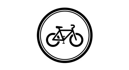 Fototapeta premium Bicycle icon graphic design